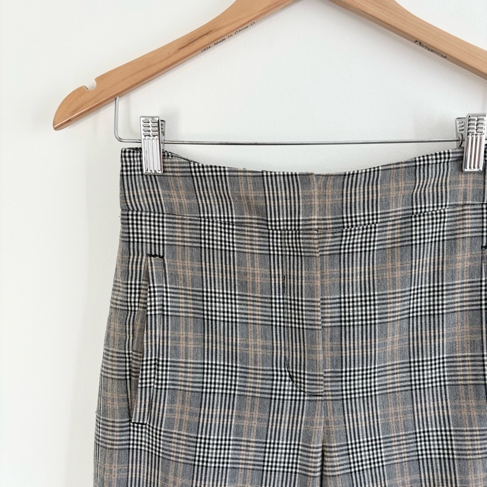 Aritzia Little Moon Malva Plaid Check Wide Pants - Picture 11 of 11